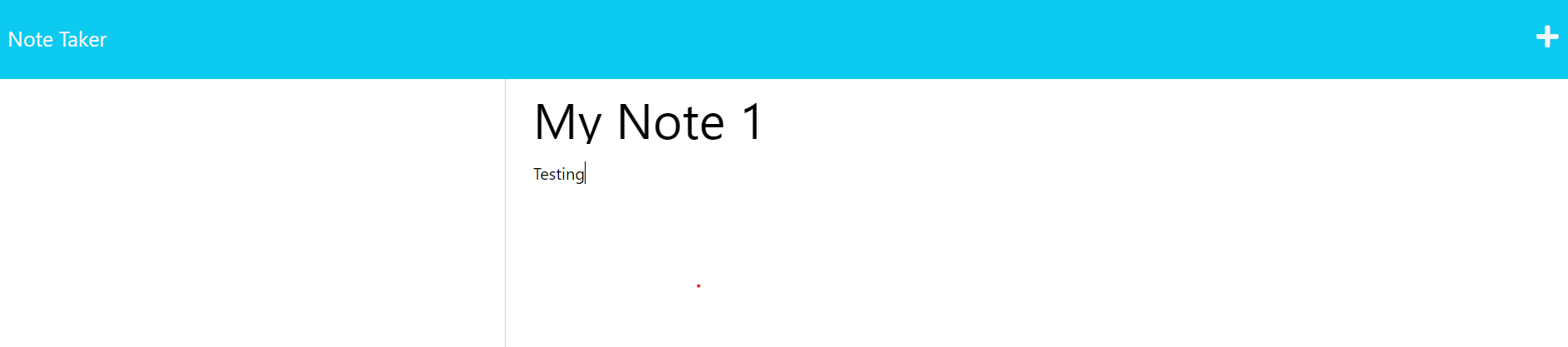 NoteTaker | Note Taking Application